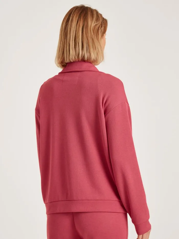 CALIDA Sweatshirts and Jackets Jacket Pomegranate Red 8211 Women