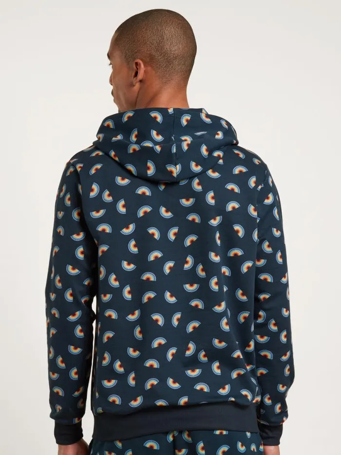 CALIDA Sweatshirts and Jackets Sweater Longsleeve Blue Night 8211 Men