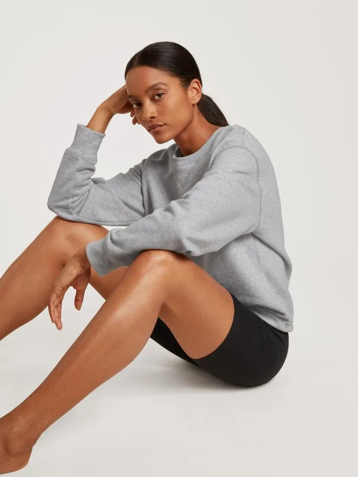 CALIDA Sweatshirts and Jackets Sweatshirt Cradle To Cradle Certified Grey Melange 8211 Women