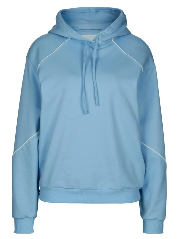 CALIDA Sweatshirts and Jackets Sweatshirt With Hood Placid Blue 8211 Women