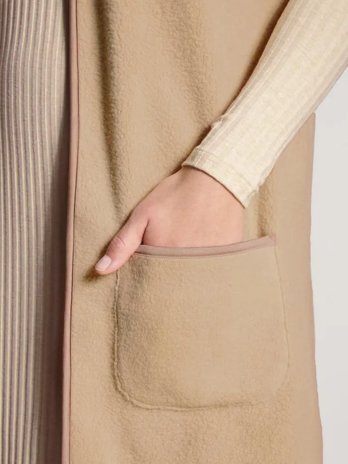 CALIDA Sweatshirts and Jackets Vest Honey Gold 8211 Women