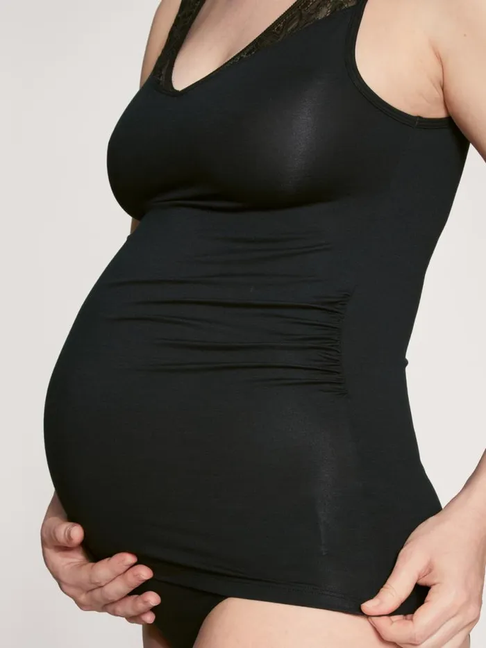 CALIDA Tops Maternity Singlet Cradle To Cradle Certified Black C2c 8211 Women