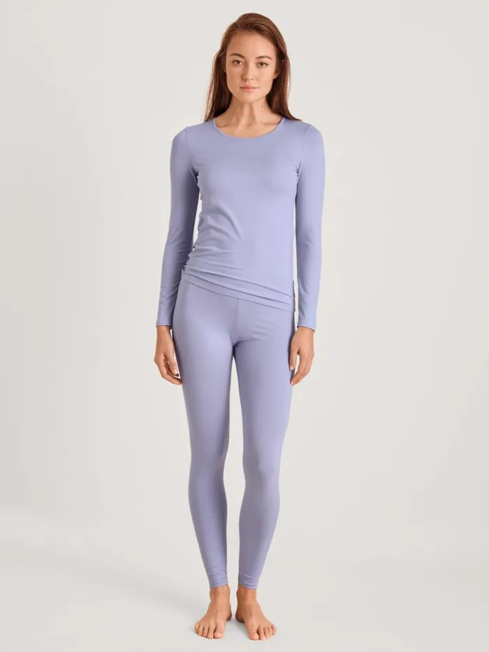 CALIDA Tops Shirt Long Sleeve Lanquid Lavender 8211 Women
