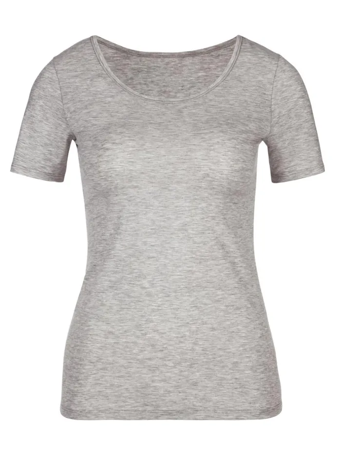 CALIDA Tops Shirt Shortsleeve Grey Melange 8211 Women