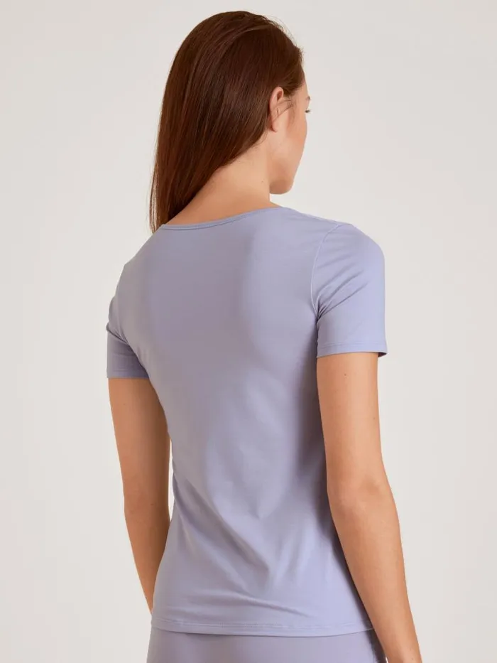 CALIDA Tops Shirt Shortsleeve Lanquid Lavender 8211 Women
