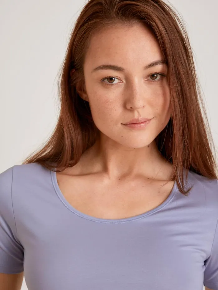 CALIDA Tops Shirt Shortsleeve Lanquid Lavender 8211 Women