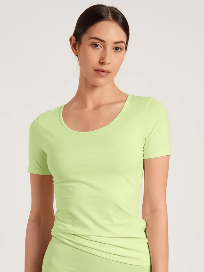 CALIDA Tops Shirt Shortsleeve Light Pistache 8211 Women