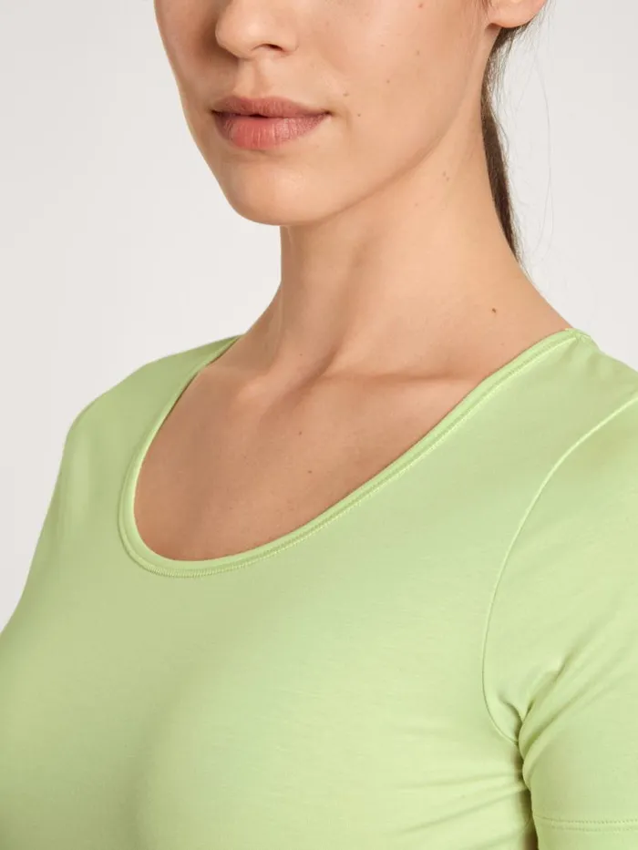 CALIDA Tops Shirt Shortsleeve Light Pistache 8211 Women