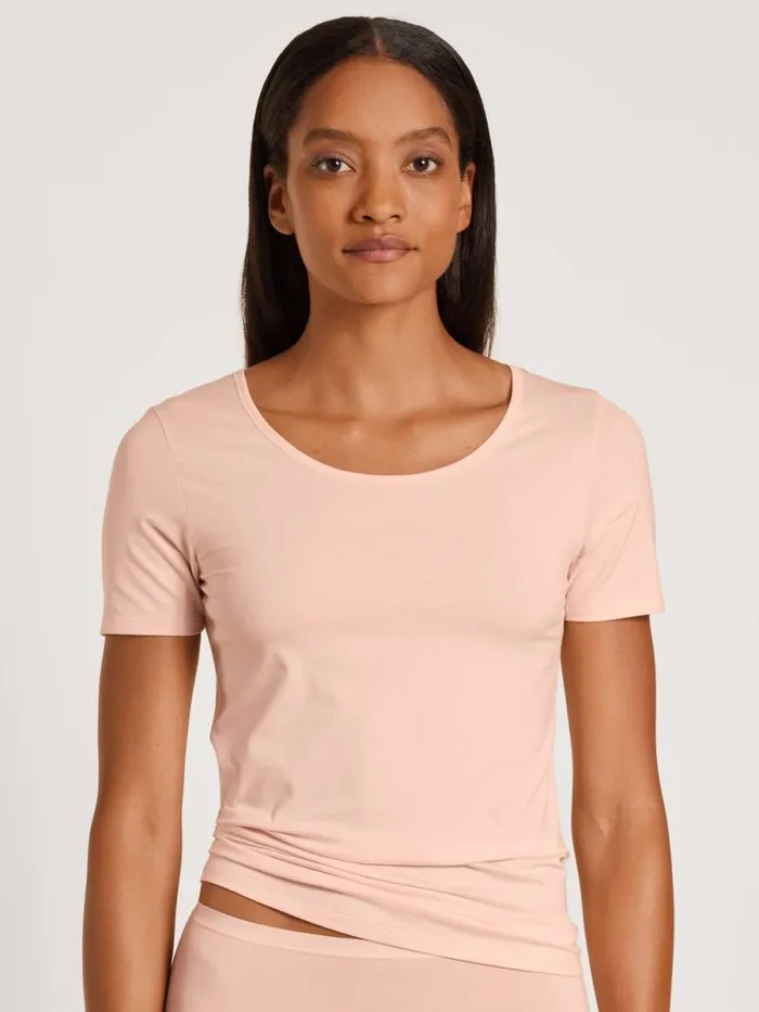 CALIDA Tops Shirt Shortsleeve Pearl Blush 8211 Women