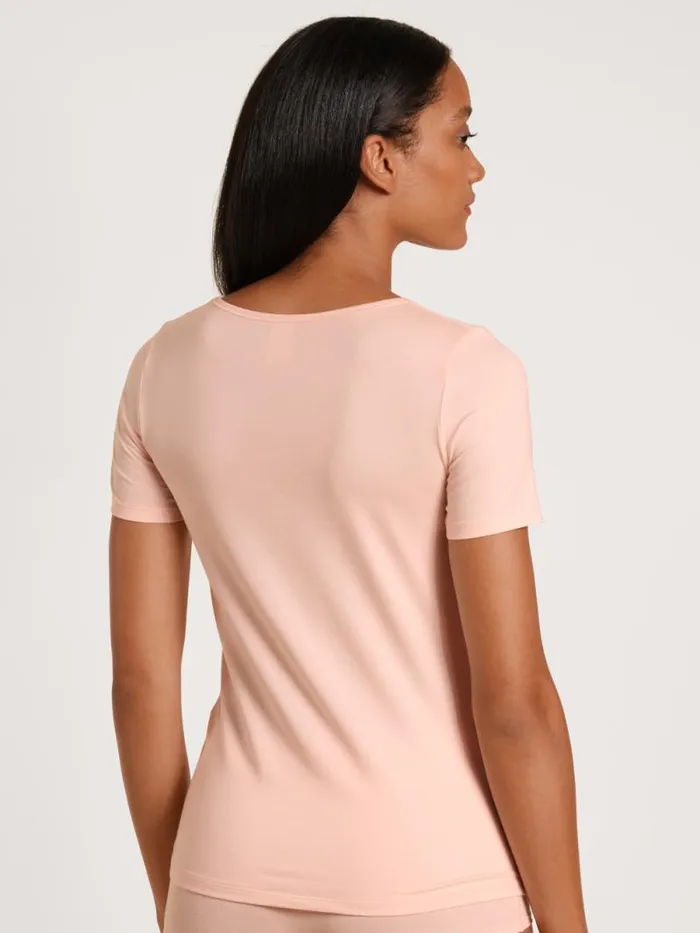 CALIDA Tops Shirt Shortsleeve Pearl Blush 8211 Women