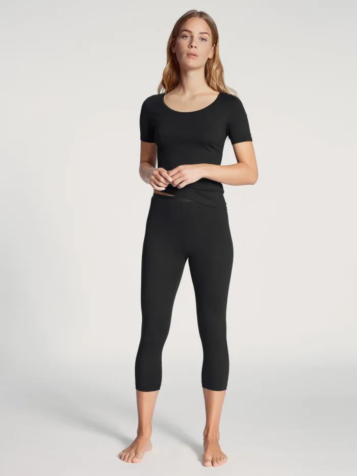CALIDA Tops Shirt Shortsleeve Schwarz 8211 Women