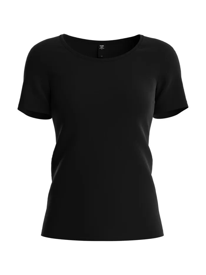 CALIDA Tops Shirt Shortsleeve Schwarz 8211 Women