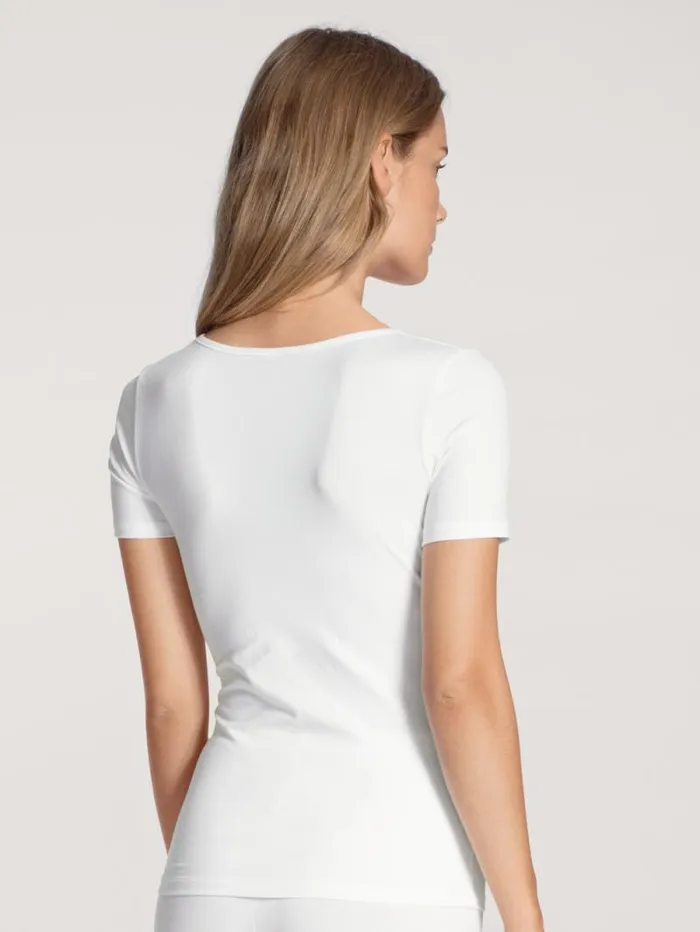 CALIDA Tops Shirt Shortsleeve Weiss 8211 Women