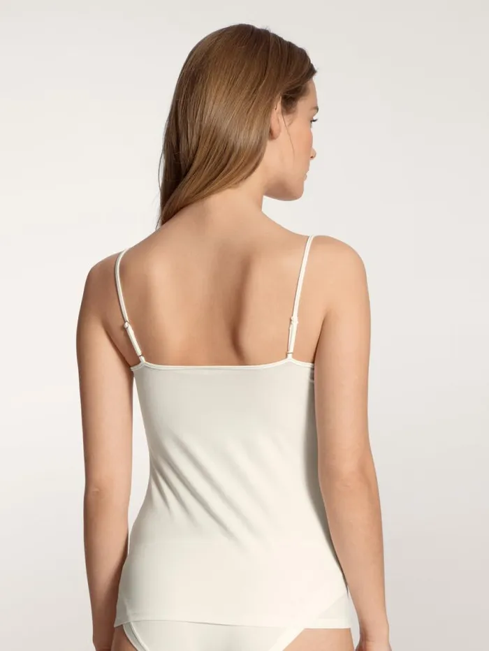 CALIDA Tops Spaghetti Top Alabaster Crme 8211 Women