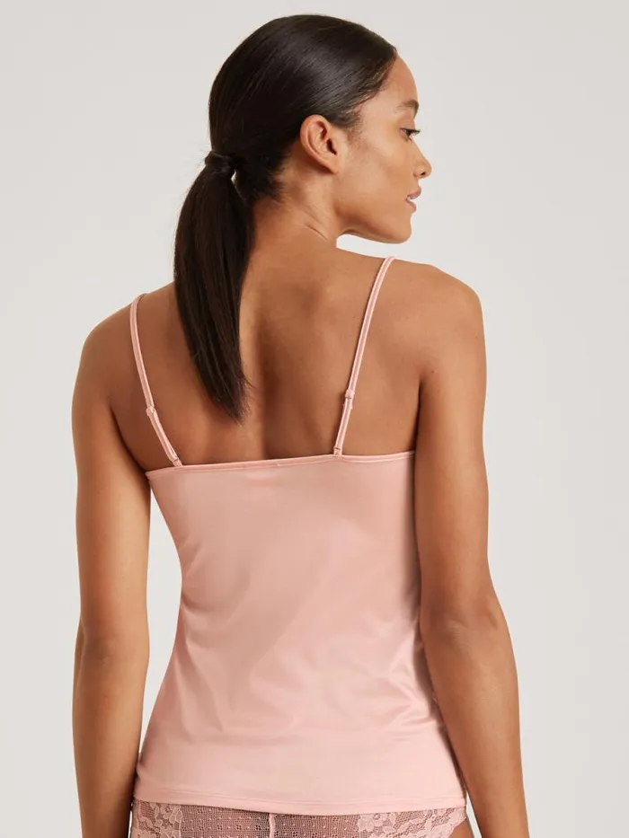 CALIDA Tops Spaghetti Top Cradle To Cradle Certified Peach Rose 8211 Women