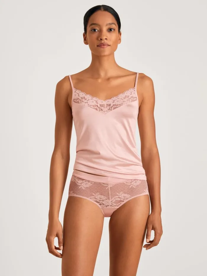 CALIDA Tops Spaghetti Top Cradle To Cradle Certified Peach Rose 8211 Women