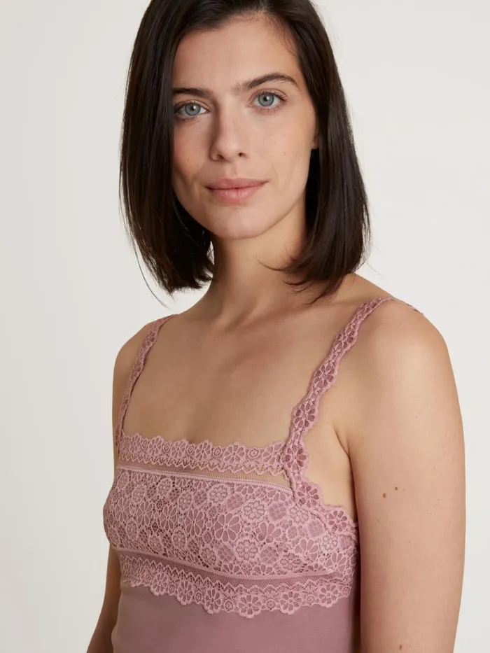 CALIDA Tops Spaghetti Top Dusky Orchid 8211 Women