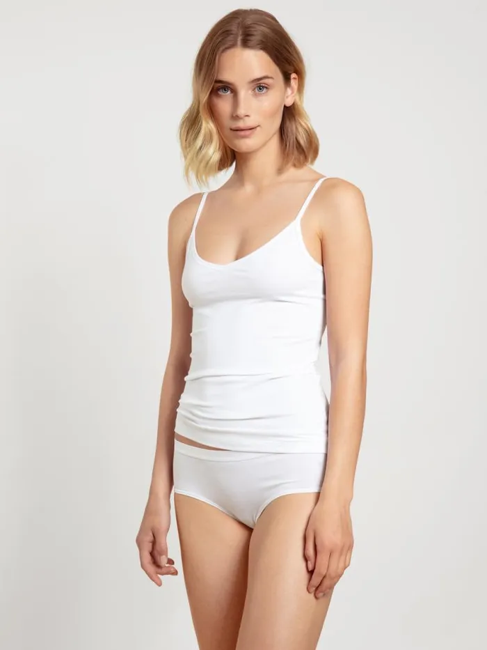 CALIDA Tops Spaghetti Top Pack Of 2 Weiss 8211 Women