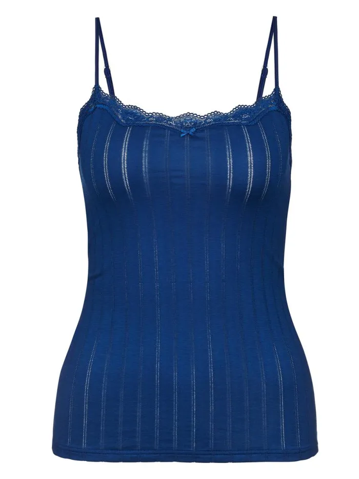 CALIDA Tops Spaghetti Top Sodalite Blue 8211 Women