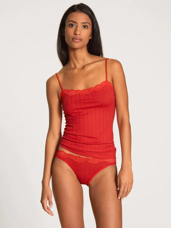 CALIDA Tops Spaghetti Top Summer Red 8211 Women