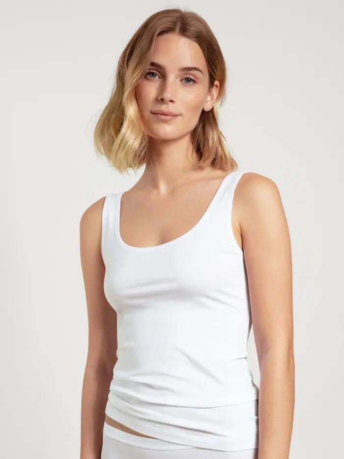 CALIDA Tops Tank Top 2pack Weiss 8211 Women