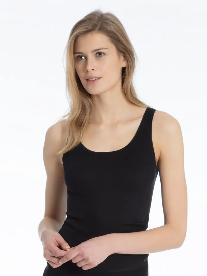 CALIDA Tops Tank Top Twopack Black 8211 Women