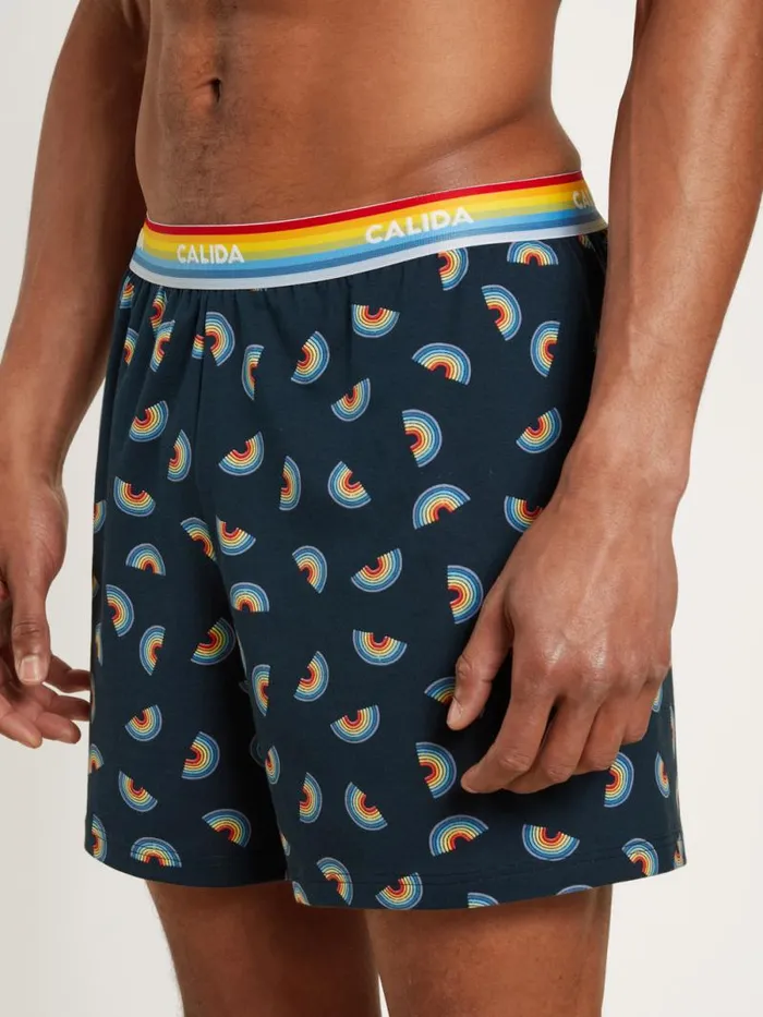 CALIDA Underpants Boxer Shorts Blue Night 8211 Men