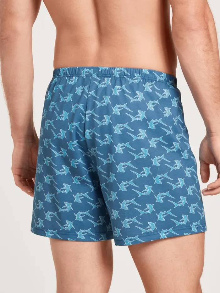 CALIDA Underpants Boxer Shorts Indian Blue 8211 Men