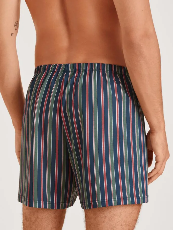 CALIDA Underpants Boxer Shorts Saragossa Blue Print 8211 Men