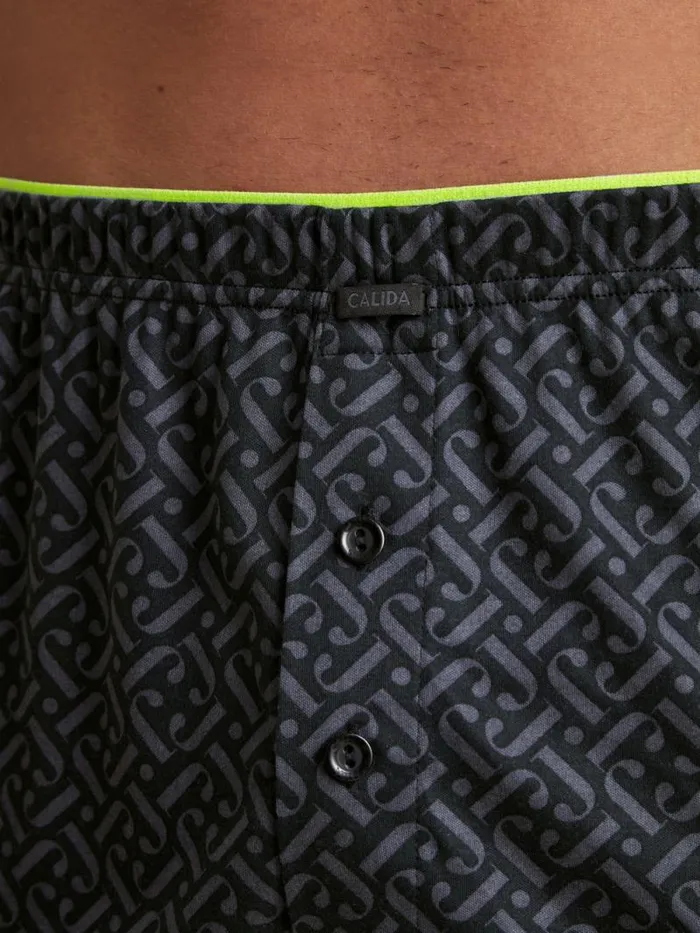 CALIDA Underpants Boxer Shorts Schwarz 8211 Men