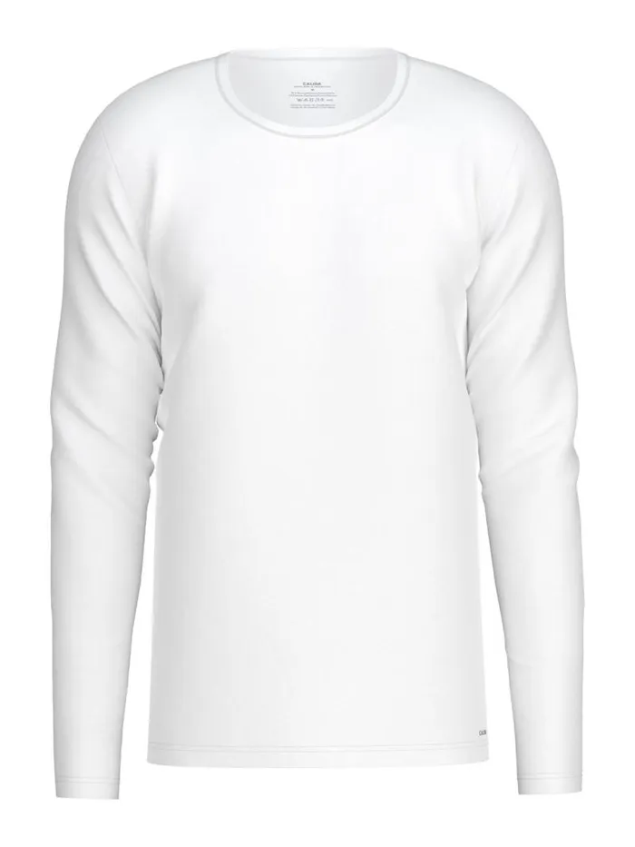 CALIDA Undershirts Shirt Long Sleeve Weiss 8211 Men