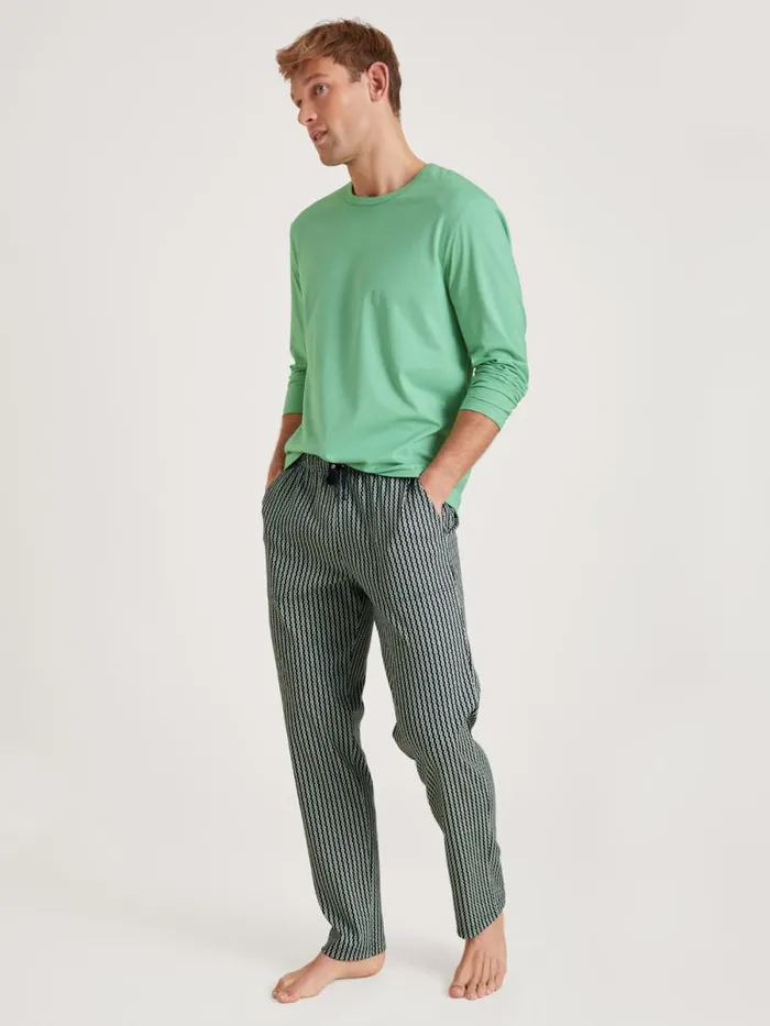CALIDA Warming Nightwear Pants Ming Green 8211 Men