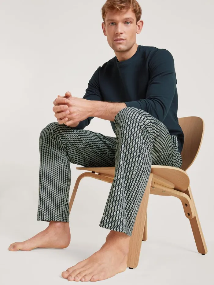 CALIDA Warming Nightwear Pants Ming Green 8211 Men