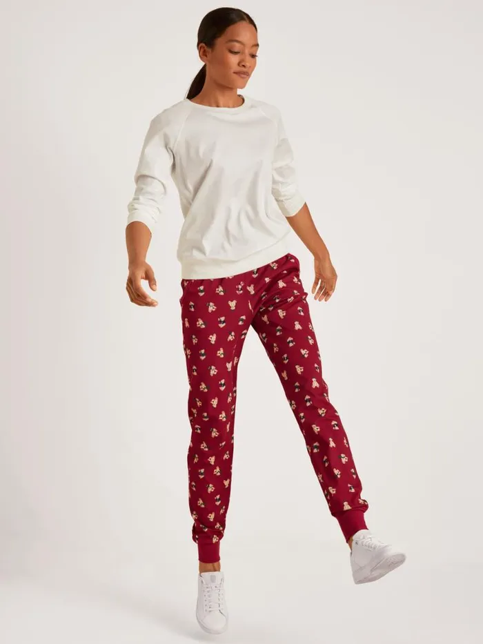 CALIDA Warming Nightwear Pants Rio Red 8211 Women