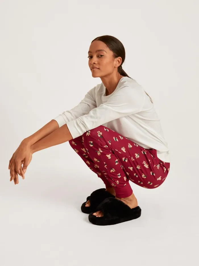 CALIDA Warming Nightwear Pants Rio Red 8211 Women