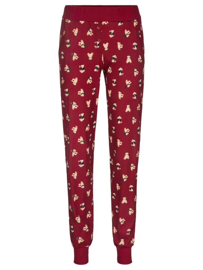 CALIDA Warming Nightwear Pants Rio Red 8211 Women