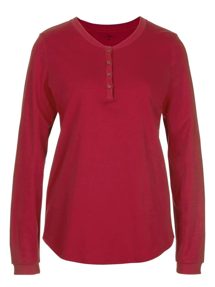 CALIDA Warming Nightwear Shirt Longsleeve Rio Red 8211 Women