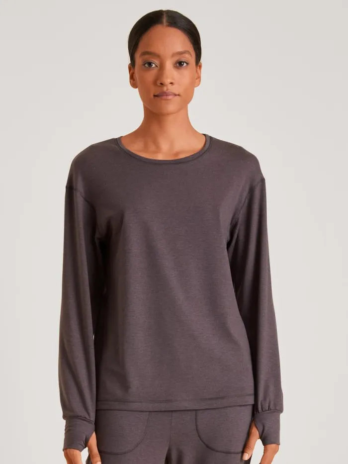 CALIDA Warming Nightwear Shirt Longsleeve Soft Taupe 8211 Women
