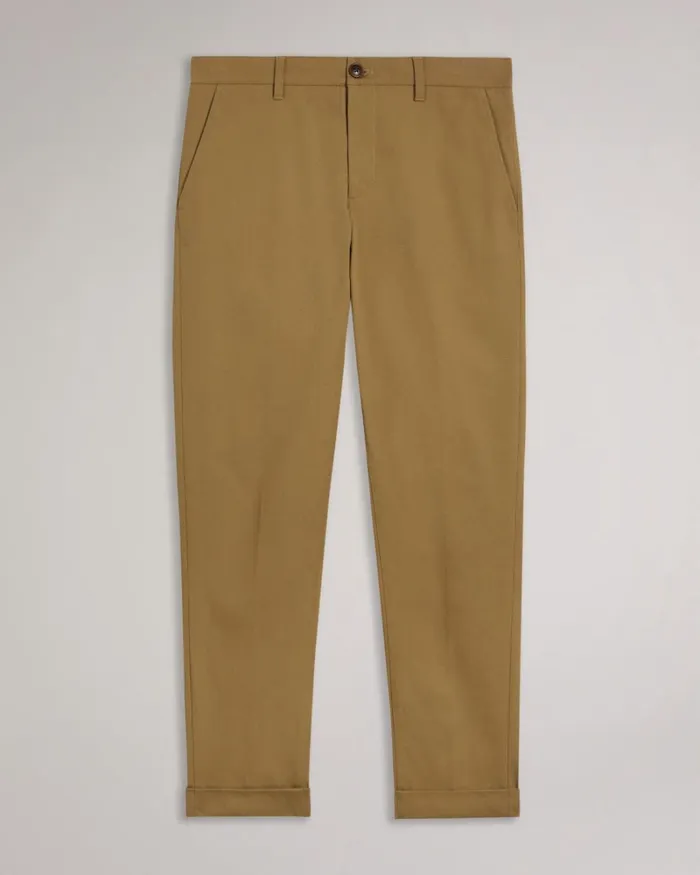 Camburn Fit Cargo Trousers BrownTan Men Ted Baker Clothing