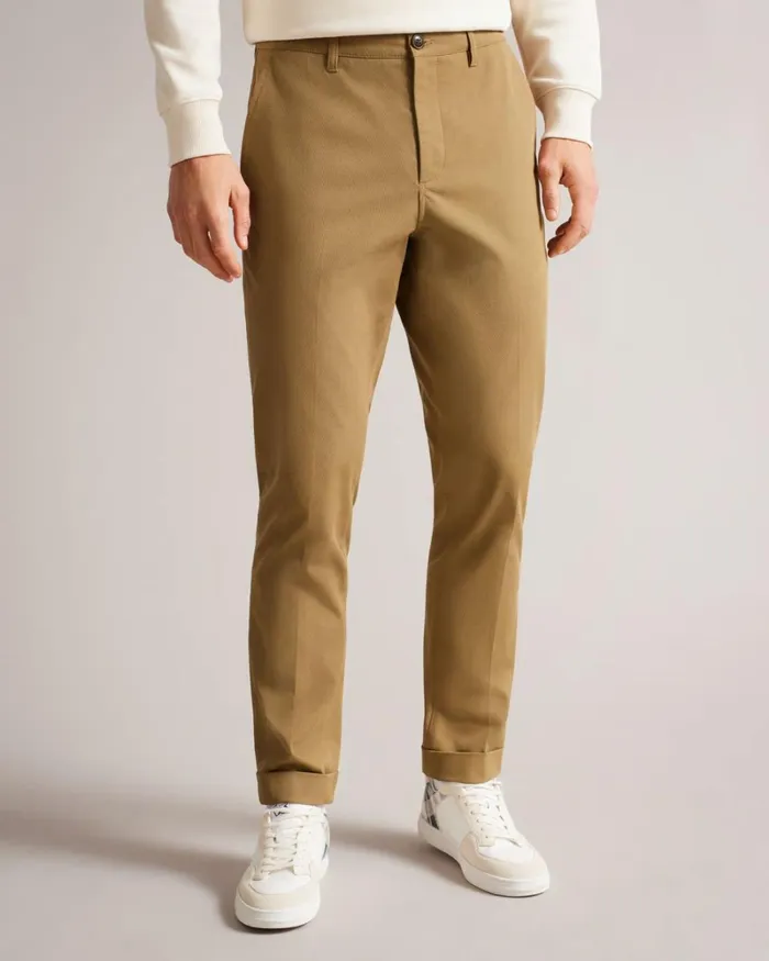 Camburn Fit Cargo Trousers BrownTan Men Ted Baker Clothing Camburn Fit Cargo Trousers BrownTan Men Ted Baker Clothing