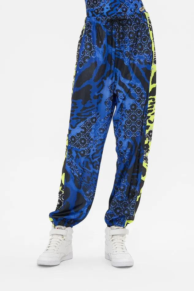 Camilla Activewear Sweat Pants Folded Waistband And Hem Zip Cat Got Your Tongue 8211 Womens