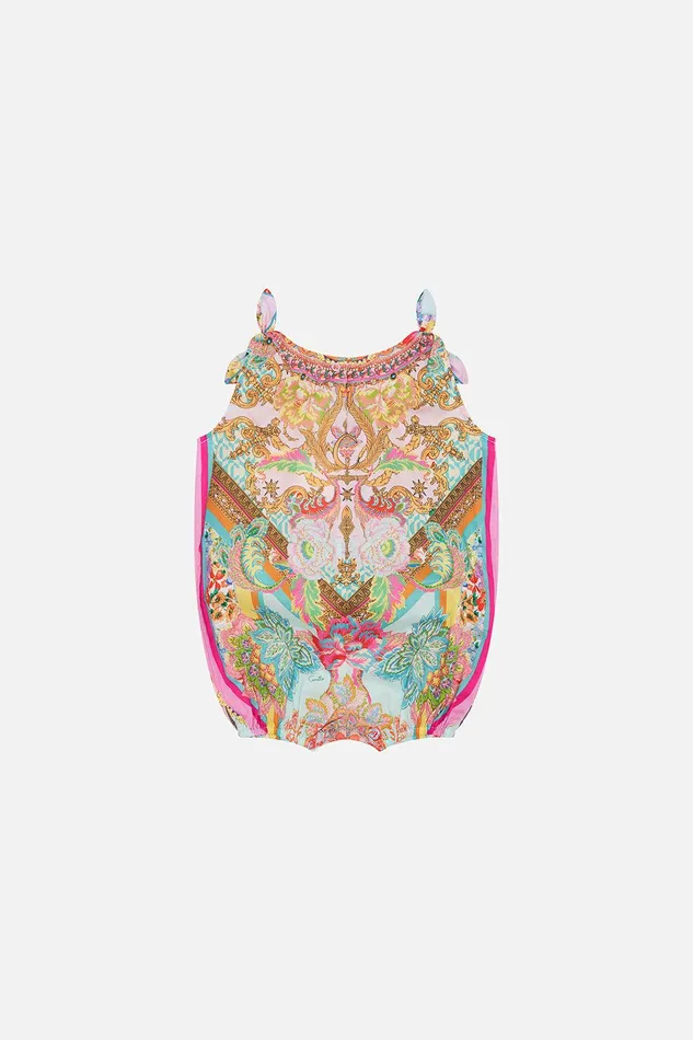Camilla Baby Babies Tie Shoulder Romper An Italian Welcome 8211 Kids Camilla Baby Babies Tie Shoulder Romper An Italian Welcome 8211 Kids