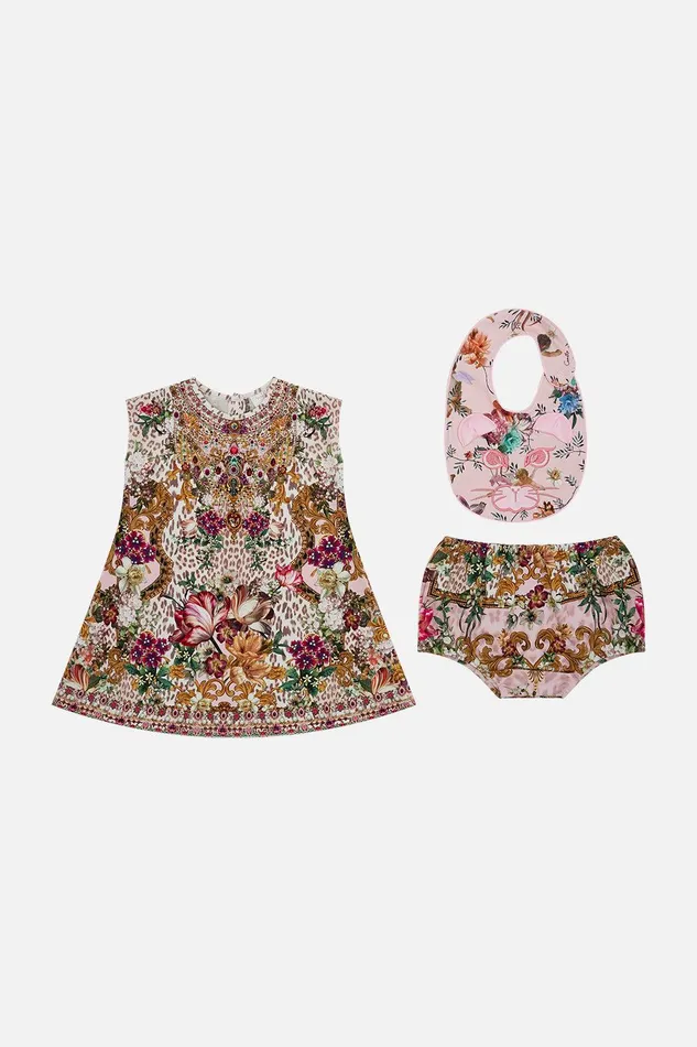 Camilla Baby Babies Top And Bloomer Set With Bib Bambino Bliss 8211 Kids