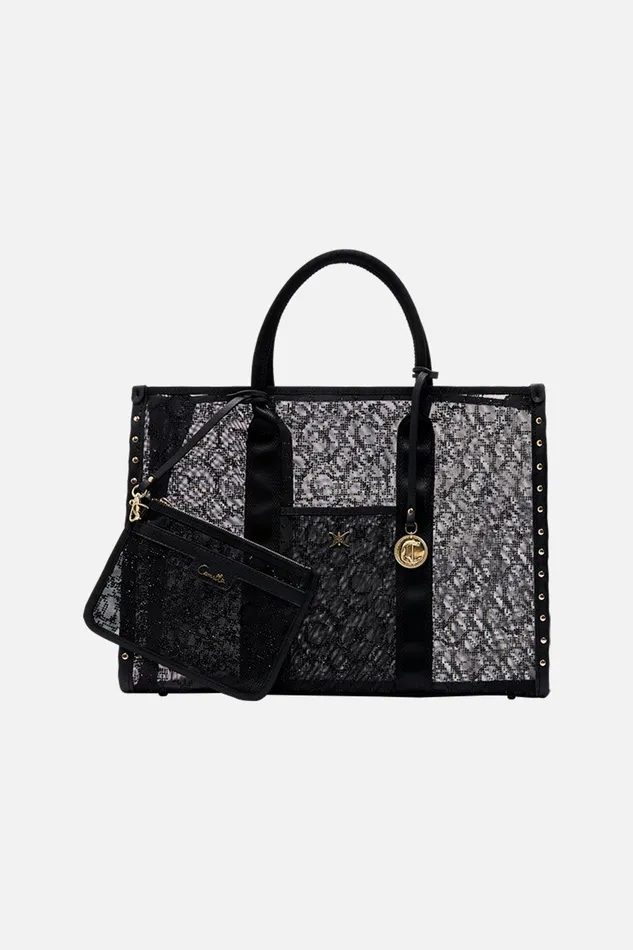 Camilla Bags Rectangle Tote Leos Sky 8211 Accessories
