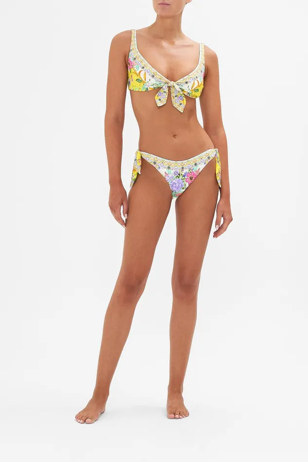 Camilla Bikinis Dip Front Pant With Ties Caterina Spritz 8211 Womens