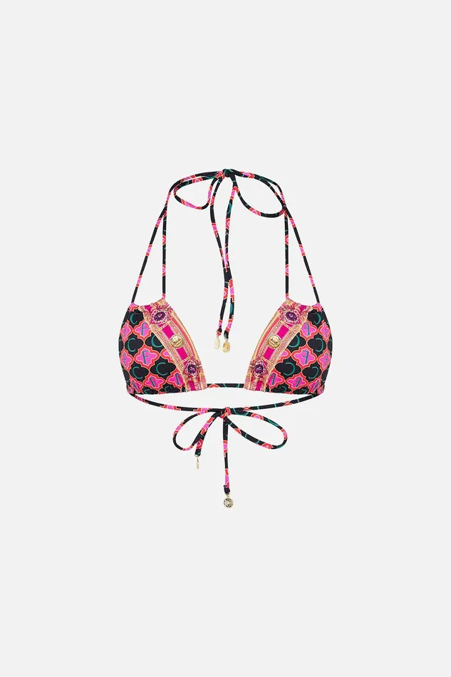 Camilla Bikinis Double Straps Tri Bra Wild And Running 8211 WomensAccessories Camilla Bikinis Double Straps Tri Bra Wild And Running 8211 WomensAccessories