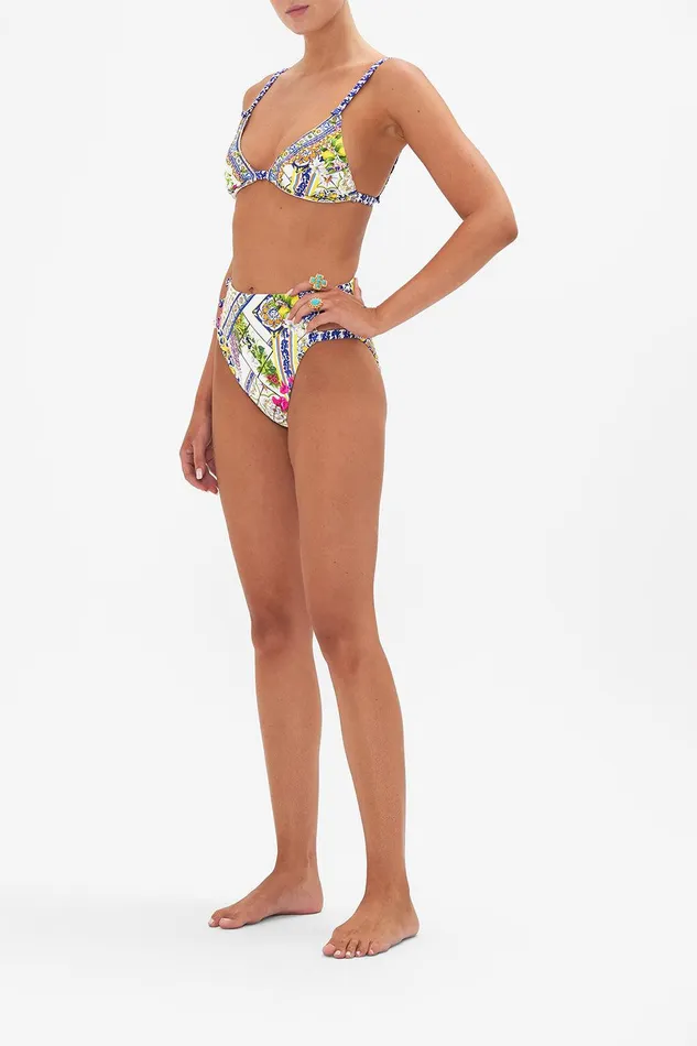Camilla Bikinis Soft Underwire Bra With Button Detail Amalfi Amore 8211 Womens Camilla Bikinis Soft Underwire Bra With Button Detail Amalfi Amore 8211 Womens