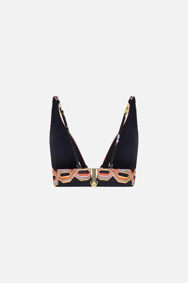 Camilla Bikinis V Neck Hardware Bra Secret History 8211 WomensAccessories Camilla Bikinis V Neck Hardware Bra Secret History 8211 WomensAccessories