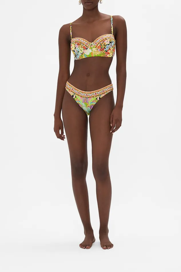 Camilla Bikinis Wide Side High Leg Pant Sundowners In Sicily 8211 Womens