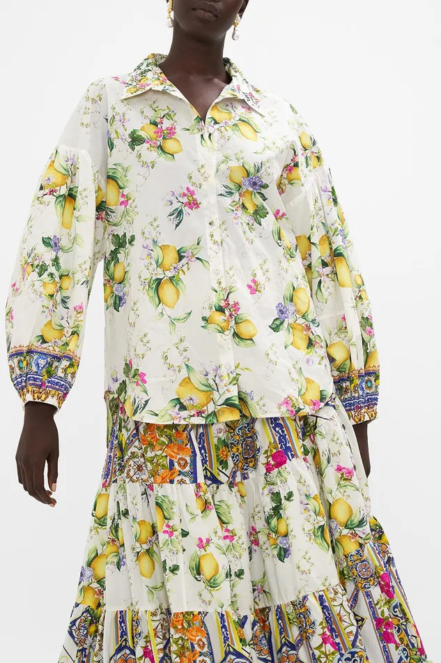 Camilla Blouses and Shirts Balloon Sleeve Shirt Blouse Caterina Spritz 8211 Womens Camilla Blouses and Shirts Balloon Sleeve Shirt Blouse Caterina Spritz 8211 Womens